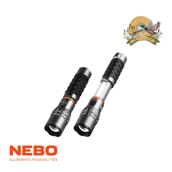 Linterna de Mano Recargable NEBO SLYDE KING 2K 2000 LÚMENES