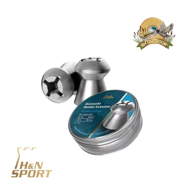 H&N BARACUDA HUNTER EXTREME 5,5mm 18.52gr / 200 Unidades