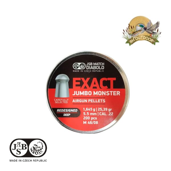 JSB EXACT JUMBO MONSTER REDESIGNED DEEP 5,5mm 25.39gr / 200 Unidades