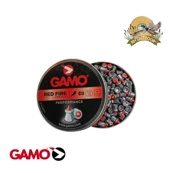 GAMO RED FIRE ENERGY 5,5mm 15.42gr / 100 Unidades
