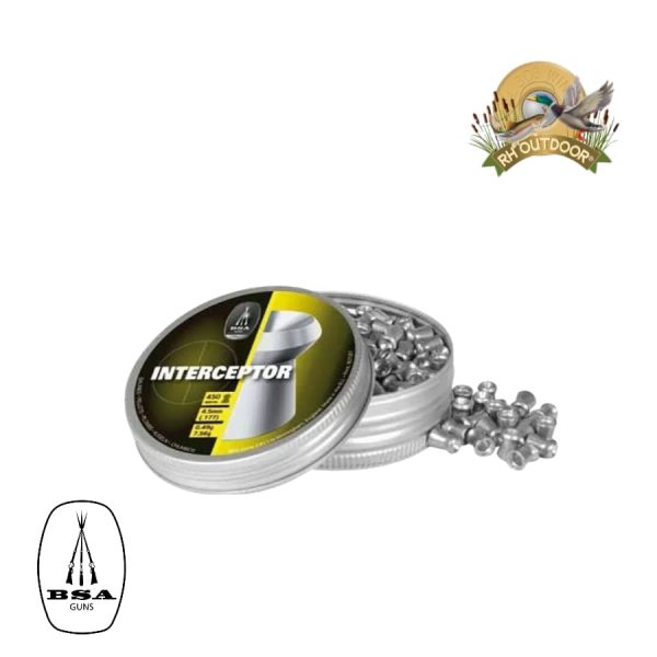 BSA INTERCERPTOR 5,5mm 15.43gr / 250 Unidades