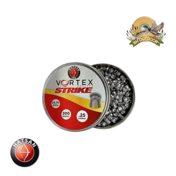 HATSAN VORTEX STRIKE 6,35mm 24.70gr / 200 Unidades