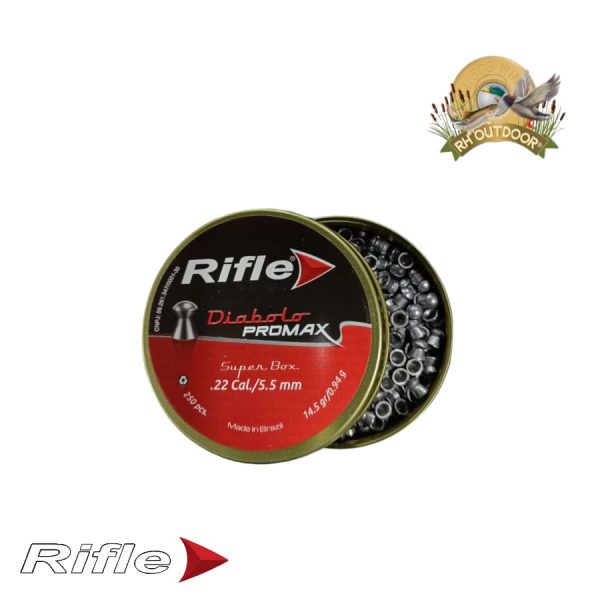 RIFLE DIABOLO PROMAX 5,5mm 14.5gr / Super Box 250 Unidades