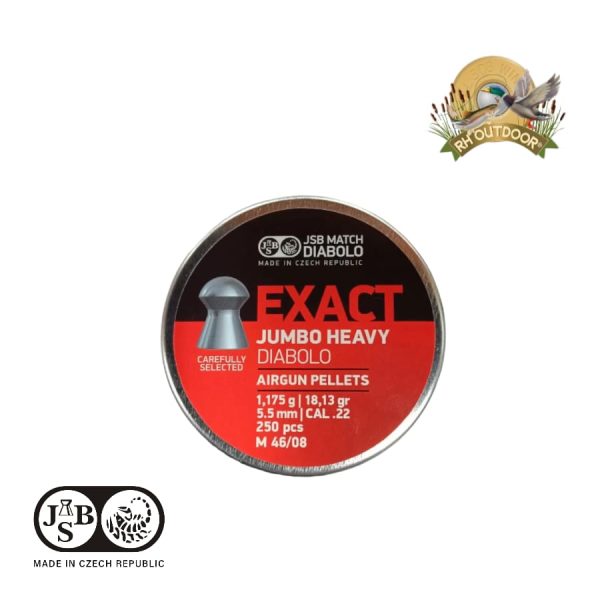 JSB JUMBO HEAVY DIABOLO 5,5mm 18.13gr / 250 Unidades