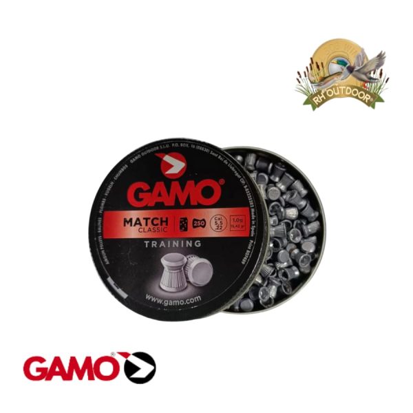 GAMO MATCH CLASSIC 5,5mm 15.42gr / 250 Unidades