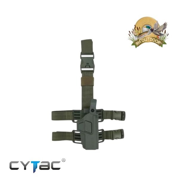 Holster CYTAC Doble Seguro con Piernera