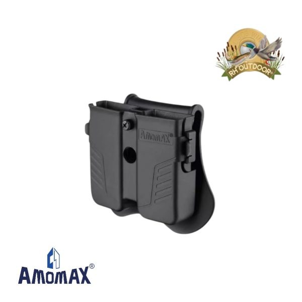 Funda doble Amomax táctica Universal (Cal. 9mm, .40, .45)