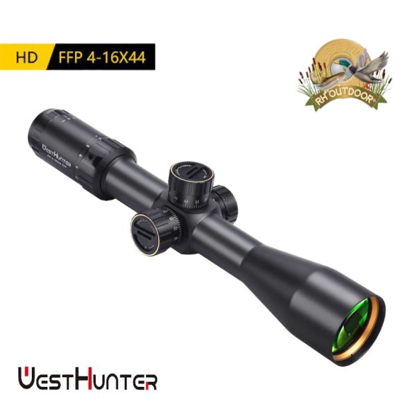 Mira Telescópica WEST HUNTER HD 4-16X44 FFP