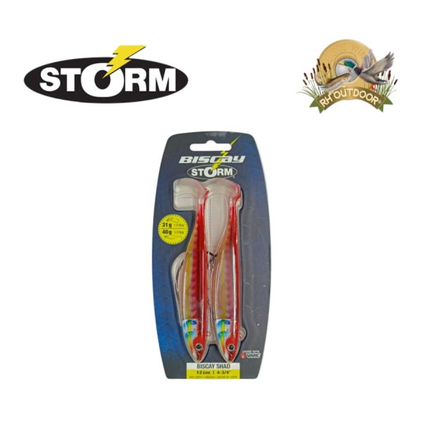 Vinilo Storm Biscay Shad Raindow Wrasse 40g - Imagen 2