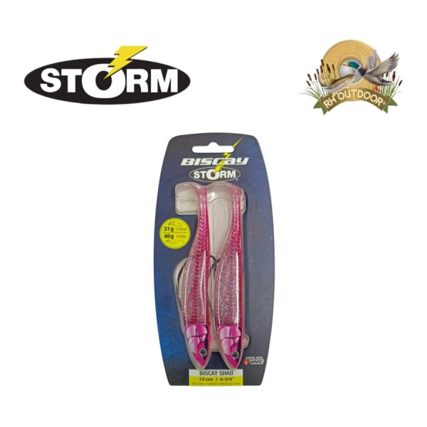 Vinilo Storm Biscay Shad Pink Sandeel 40g - Imagen 2