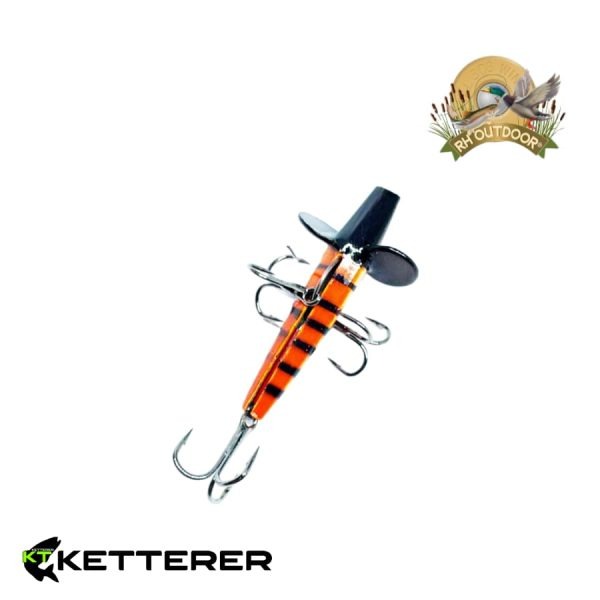Terrible Ketterer Níquel (Cromo) – Pintado Naranjo Raya