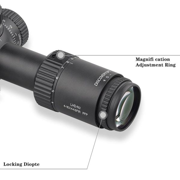 Mira Telescópica Discovery LHD-NV 4-16X44 SFIR / FFP - Imagen 4