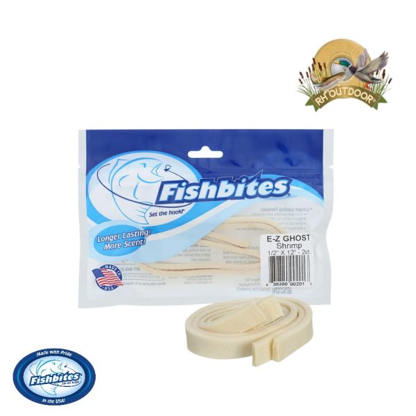 Carnada Fishbites Longer Lasting E-Z Shrimp Ghost