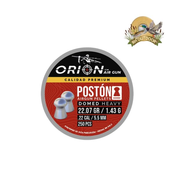 POSTONES ORION DOMED HEAVY 5,5mm 22.07gr / 250 Unidades