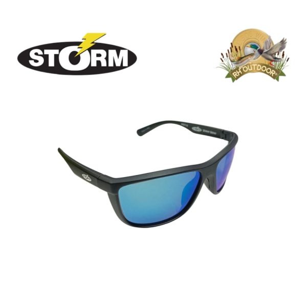 Lentes Storm Wildeye Wahoo Matte Black / Blue Glass