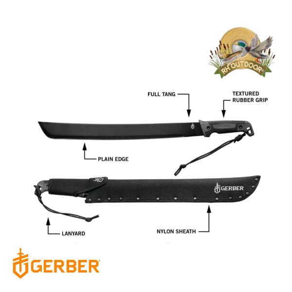 Machete Gerber Gator Bush 17.9" - Imagen 4
