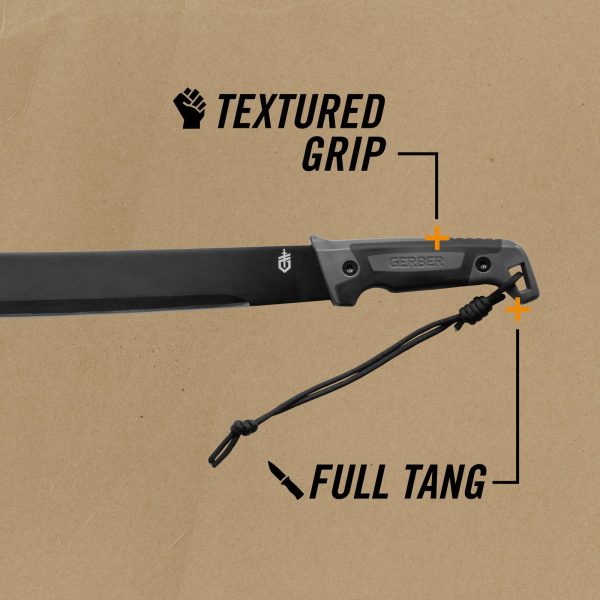 Machete Gerber Gator Bush 17.9" - Imagen 7