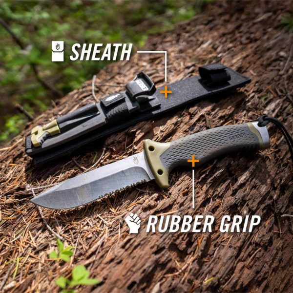 Cuchillo Gerber Ultimate Fixed Blade Green - Imagen 6