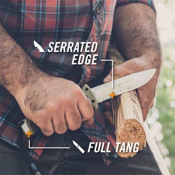 Cuchillo Gerber Ultimate Fixed Blade Green - Imagen 4