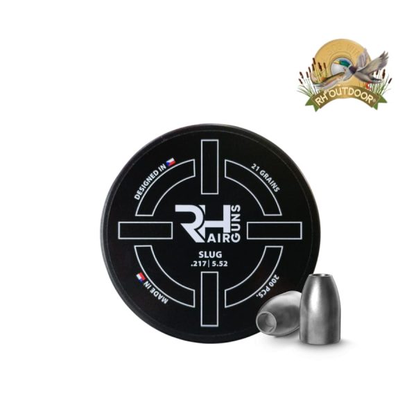 RH Airguns Slug 5,52mm (.217) 21gr / 200 Unidades