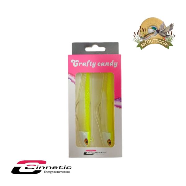 Vinilo Cinnetic Crafty Candy White Chartreause 36g - Imagen 2