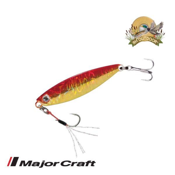 Micro Jig MajorCraft Jigpara Red Gold 7g