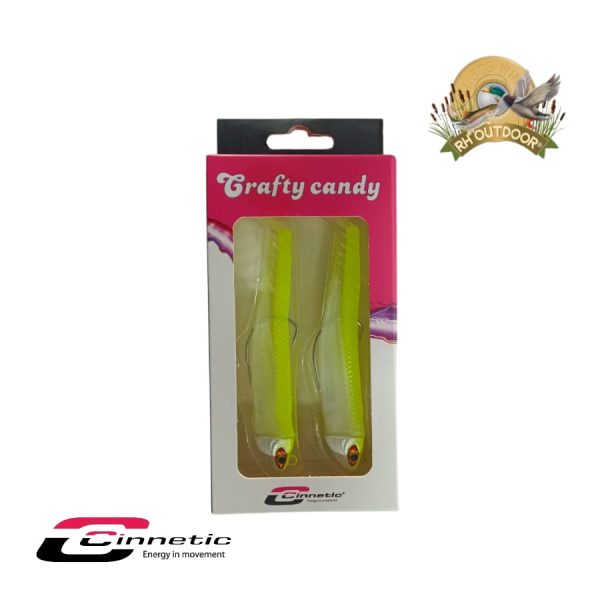 Vinilo Cinnetic Crafty Candy White Chartreause 25g - Imagen 2