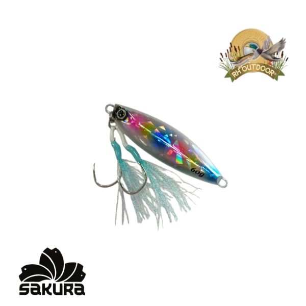 Jig Sakura Tsubame Glow 60g Silver Rainbow