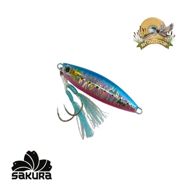 Jig Sakura Tsubame Glow 80g Blue Pink Sardine