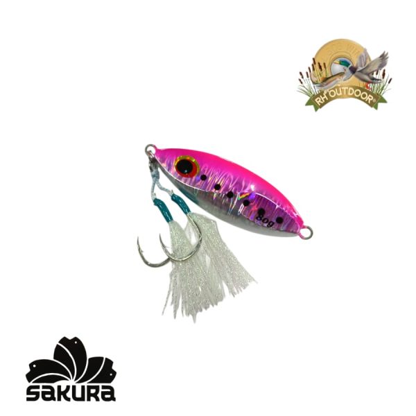 Jig Sakura Yukkuri Glow 80g Pink Sardine