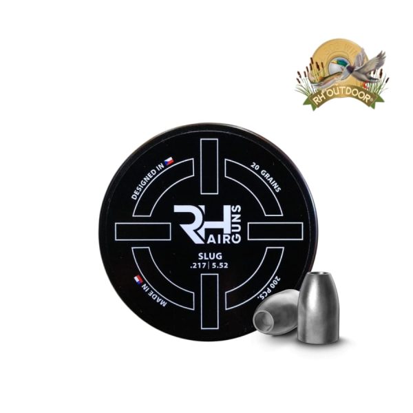 RH Airguns Slug 5,52mm (.217) 20gr / 200 Unidades
