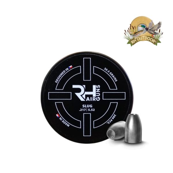 RH Airguns Slug 5,52mm (.217) 30.5gr / 200 Unidades