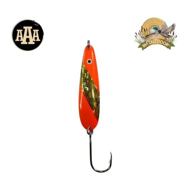 Cuchara AAA Trolling Orange 5 UV - 40 BR