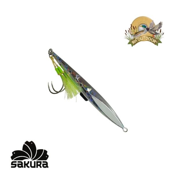 Jig Sakura Seiba Silver Rainbow Glow 150g - Imagen 2