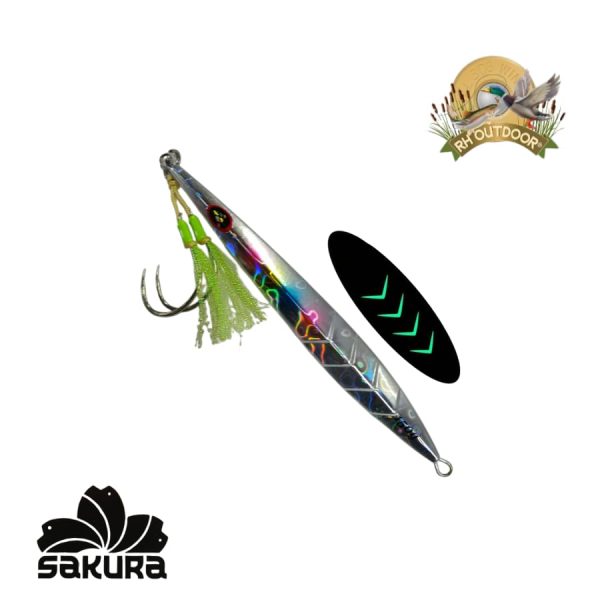 Jig Sakura Seiba Silver Rainbow Glow 150g