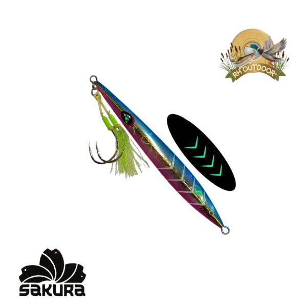 Jig Sakura Seiba Blue Pink Glow 150g