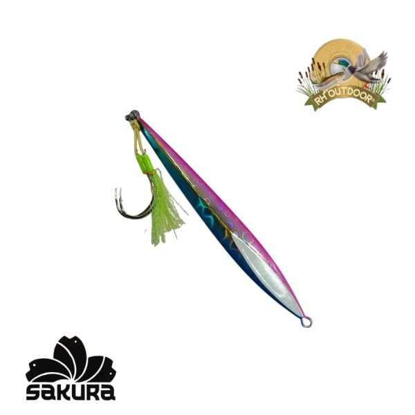 Jig Sakura Seiba Blue Pink Glow 150g - Imagen 2