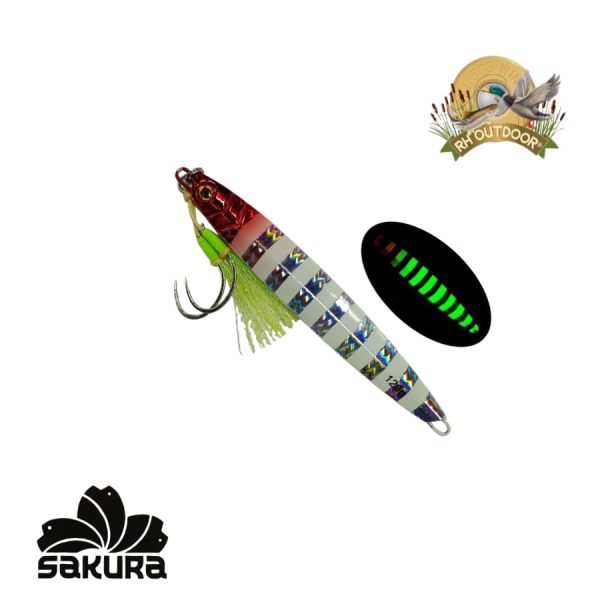 Jig Sakura Tokudai Red Glow Tiger 120g