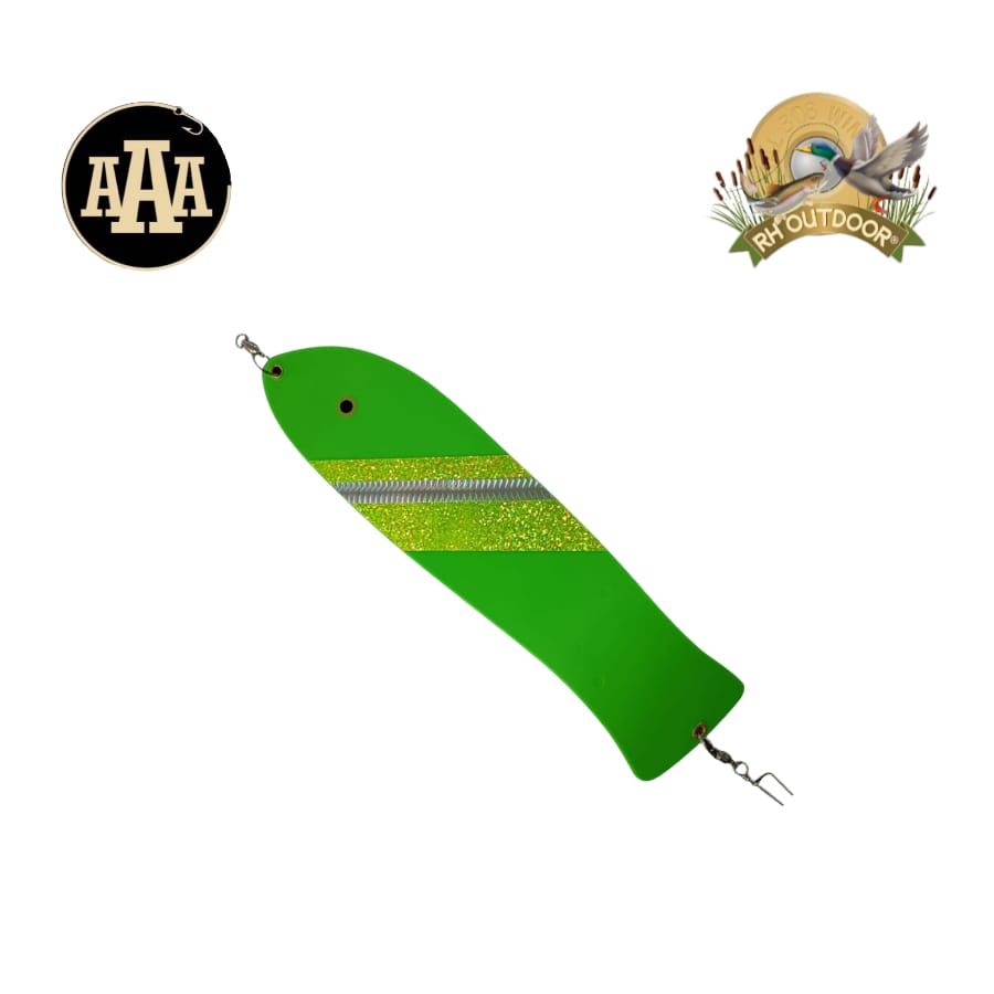 Flasher Dodger Green Worm - AAA - Imagen 2