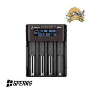 Cargador de Pilas SPERAS D4S LCD
