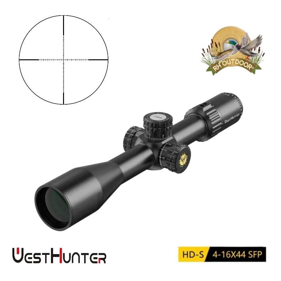 Mira Telescópica WestHunter HD-S 4-16X44 SFP