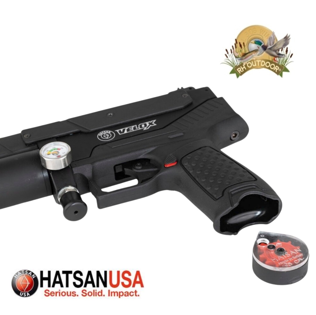 Pistola PCP Hatsan Velox cal. 6,35mm - Imagen 4