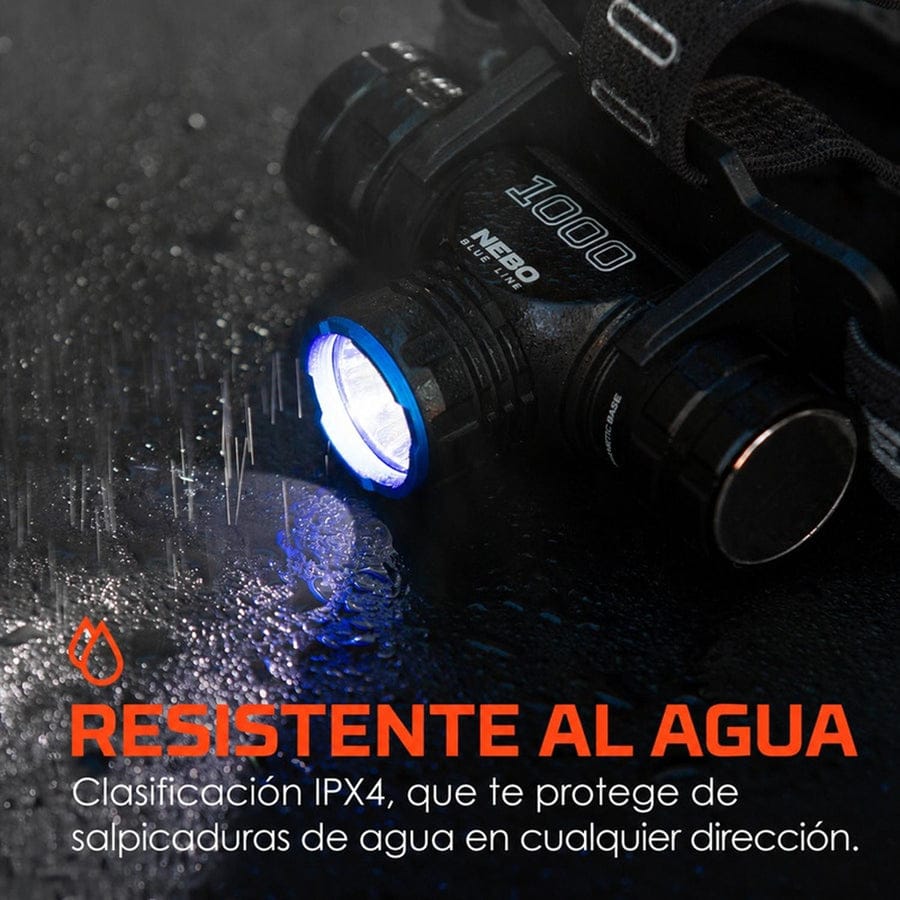 Linterna Frontal NEBO BLUELINE 1000 Lúmenes / Flex - Imagen 8